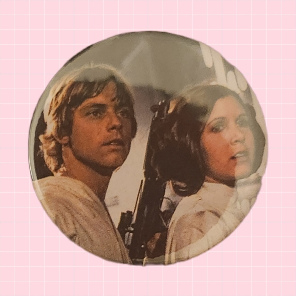 Luke & Leia 2" Pin